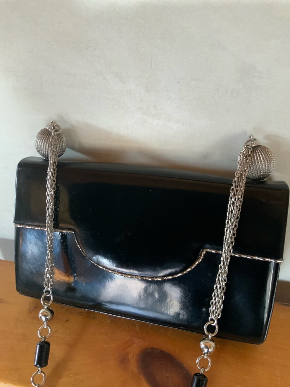 Cesare Piccini x Charles Jourdan Vintage Patent Shoulder Bag - Picture 9 of 16